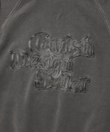 RAGLAN PIGMENT SELLER LOGO HOODIE CHARCOAL(CV2DFUM406A)