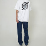 シルバーロゴラビット 1/2 Tシャツ / MINA X MLING SILVER LOGO RABBIT 1/2 T SHIRT (WHITE)