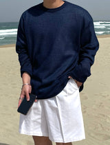 COZY LONG LOOSEFIT DAILY SLEEVE(3COLOR)