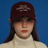 ウォッシュドボールキャップ/GHC WASHED BALL CAP_BURGUNDY