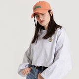 FLOWER SYMBOL SWEAT SHIRT (6680849678454)