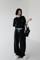 オビカラーマッチングマルチスラックス/Obi Color Matching Multi Slacks (2color)