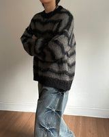 Wave Mohair Knit