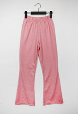 ジャガードブーツカットパンツ / Jacquard Bootcut Pants (4color)