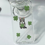 Lucky Some Cat jelly Leo Phone Case 