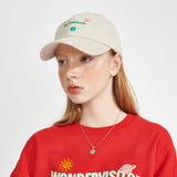 Stella Ball cap [Beige] (6610297749622)