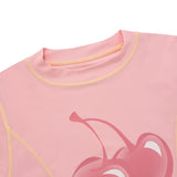 ビッグチェリークロップラッシュガード / BIG CHERRY CROP RASHGUARD [PINK]