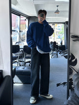 10.candy daily loosefit round knit