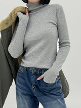 リブウォーマーポーラーT-シャツ / Ribbed warmer polar T-shirt (3color)