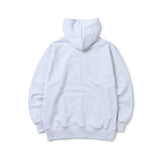Classic minislogan buckle hoodie - gray (6624475021430)