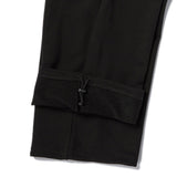 ツータックワイドスウェットパンツ/TWO TUCK WIDE SWEAT PANTS-BLACK