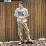 ルーズナイロンカーゴバンディングパンツ