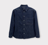 ASCLO Non Fade Linen Long Sleeve Shirt (3color)