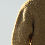 MOHAIR HEAVY OVERFIT ROUND KNIT