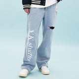 ペインティングデニムパンツ / Painting denim pants