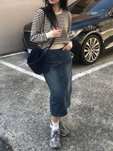 ジュアナウォッシングロングスカート