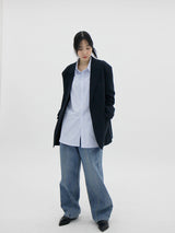 オックスストイプシャツ / Ox Stripe Shirt (3color)