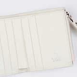 FG スキンジッパーウォレット/FG SKIN ZIPPER WALLET-IVORY