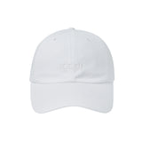 シグネチャーレタリングボールキャップ/SIGNATURE LETTERING BALL CAP-WHITE