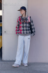 TRACK JERSEY PANTS [SKY]
