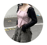 ボレロチェーンシースルーレイヤードカーディガン / Bolero Chain See-Through Layered Cardigan
