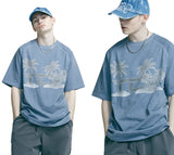 TCP パームツリーピグメントTシャツ