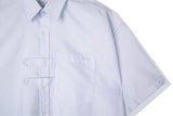 DOBLE HOLDER STRIPE HALF SHIRT SKY BLUE (6566862880886)