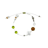 グラスジェムストーンブレスレット / Grass gemstone bracelet