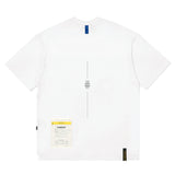 23 ブラーオーバーサイズTシャツ / 23 BLUR OVERSIZED T-SHIRTS WHITE / BLUE