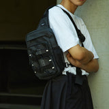 3D MATRIX SLING BAG (JET BLACK) (6549627633782)