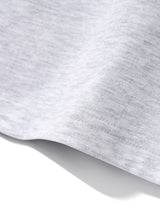 カーブネックロゴ半袖Tシャツ / Curved Neck Logo Short Sleeve T-shirt T75 White Merange