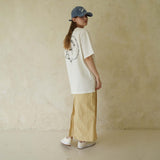ホワイトクラムTシャツ