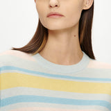 STRIPE SHORT PULLOVER_LIGHT BLUE