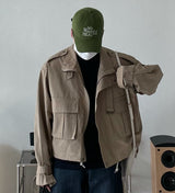 ジャーディンオーバーフィットショートジャケット/JARDIN OVERFIT SHORT JACKET