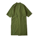 テクリネンローブ / TECH LINEN ROBE OLIVE / NAVY / BLACK