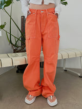 カーブドピグメントカーゴパンツ / Carved Pigment Cargo Pants (3color)