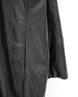 レザ―ハーフジャケット/Leather half jacket (2color)