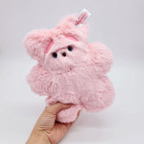Cherry blossom Yeti Teddy bear(Handmade) (6691179102326)