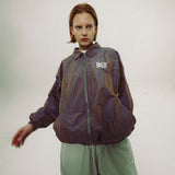 イリデセントジップアップジャケット / IRIDESCENT ZIP UP JACKET