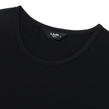 ベーシックパッチショートスリーブT/BASIC PATCH SHORT-SLEEVED T-BLACK