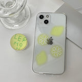 チェリーレモンフォーンケース スマホグリップセット