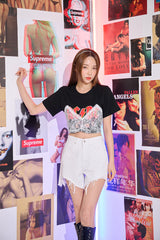 ADCレースクロップTシャツ / TOP(9325) ADC Race Crop Tee