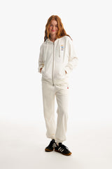 ウィティーバニーワッペンフーディージップアップ／WITTY BUNNY WAPPEN HOODIE ZIP UP [IVORY]