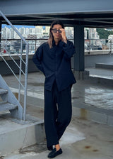made by vir pleats pants 2COLOR