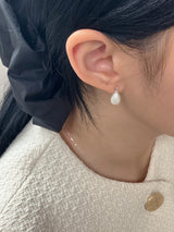 [92.5silver] ウォーターパールピアス