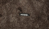 タイダイ風ボアZIPジャケット / HIDE Tie Dye Fleece Jumper (Brown) (4606136189046)