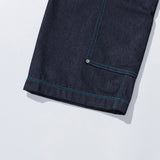 カラースティッチパネルデニムパンツ / COLOR STITCH PANEL DENIM PANTS - INDIGO