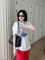 マットチェーンバッグ / matte black chain bag