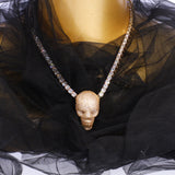 TIKOONZ アイスドアウトキングスカルペンダント / TIKOONZ ICED OUT ICE KING SKULL PENDANT