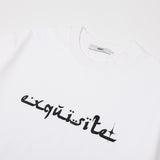 ホワイト アラビックTシャツ